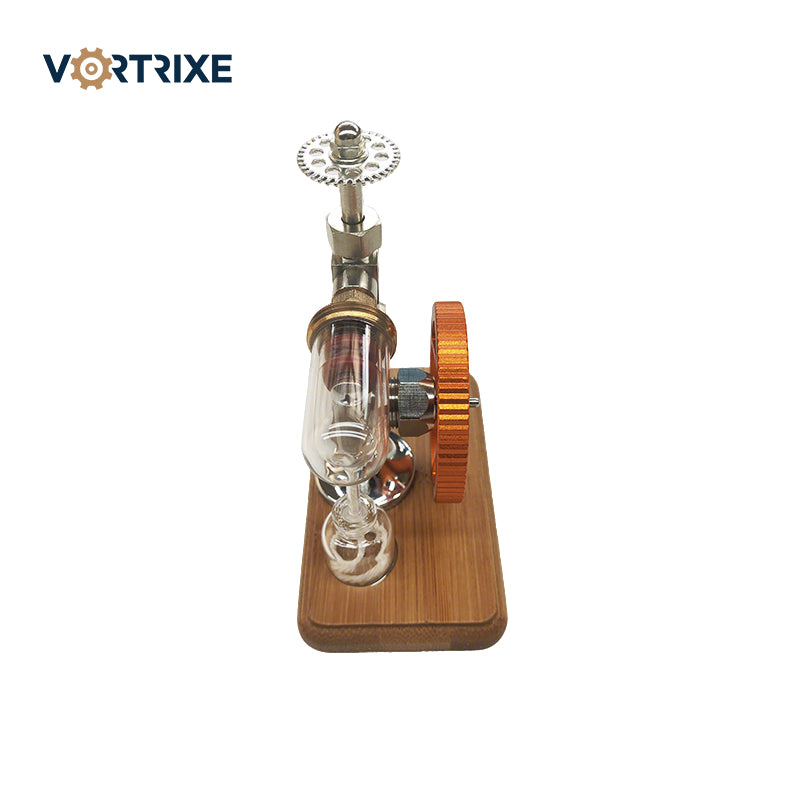 VORTRIXE Mini Hot Air Stirling Engine Model