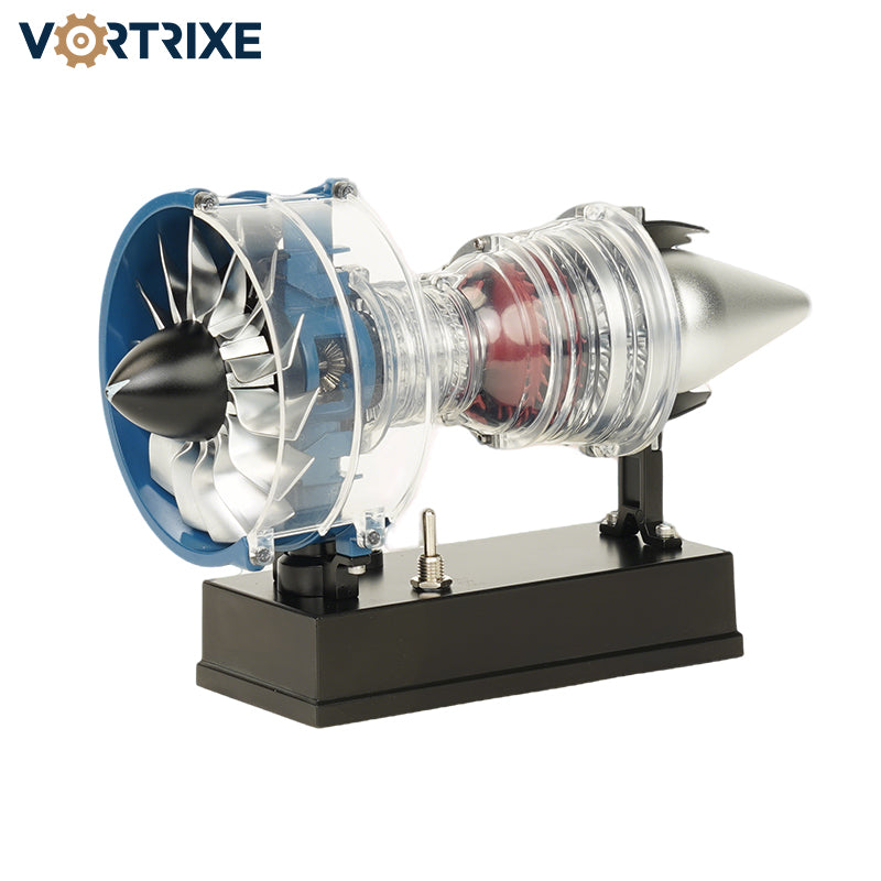 VORTRIXE & TECHING DIY Metal Electric Mini Turbofan Engine Kits for STEM Education