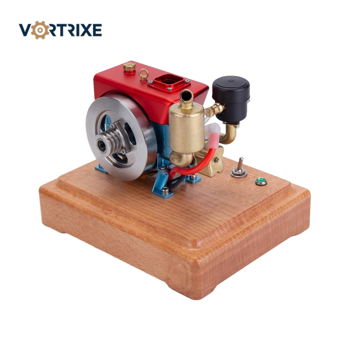 VORTRIXE Mini 4-Stroke Gas Engine Model – 2.6cc Single-Cylinder Motor