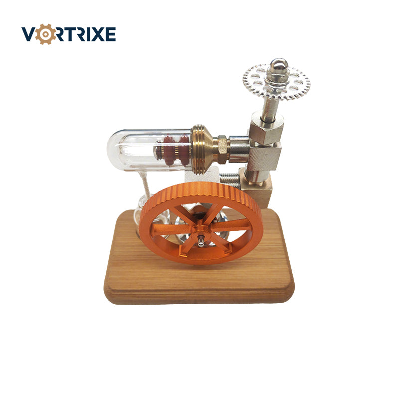 VORTRIXE Mini Hot Air Stirling Engine Model