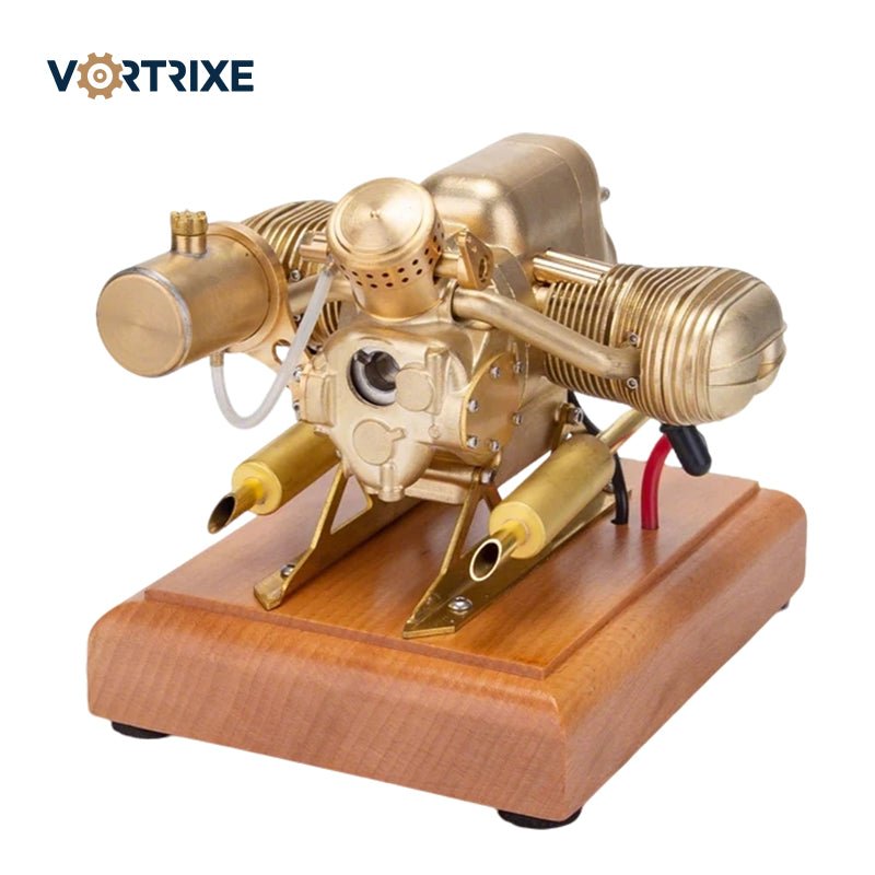 VORTRIXE Mini Motorcycle Horizontal Opposed Twin Cylinder 4 Stroke Gasoline Engine Model