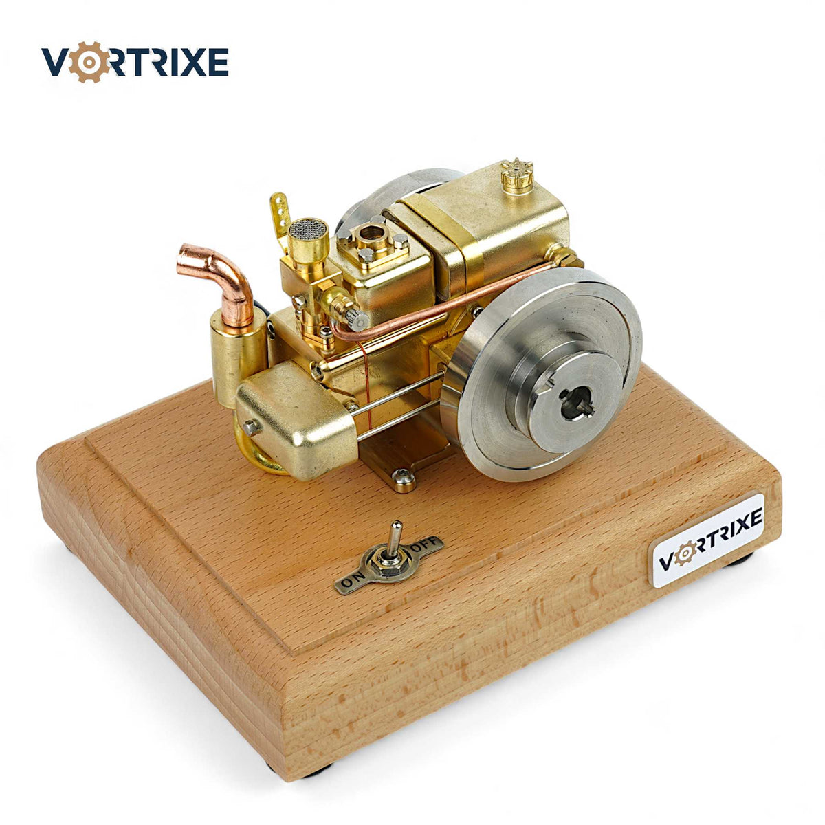 VORTRIXE &amp; OKMO M12 1,6 cm³ Mini-Viertakt-Retro-Benzinmotor mit Wasserkühlung
