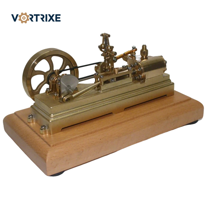 VORTRIXE Reciprocating Single-cylinder Double-acting Mill Steam Engine Model Toys