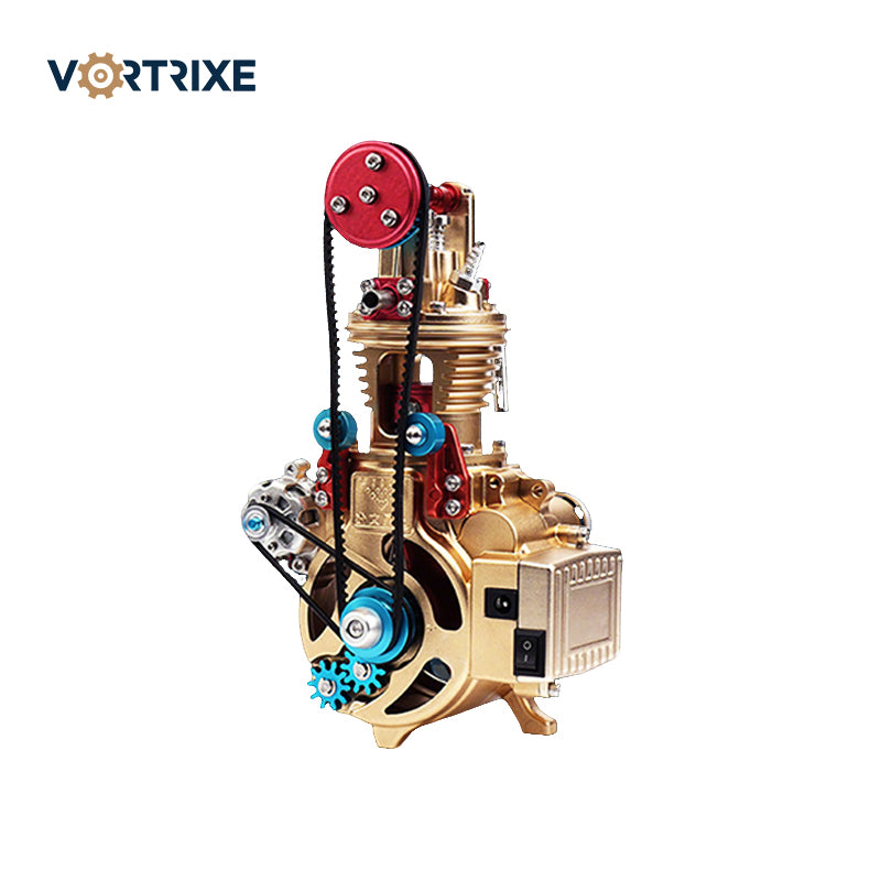 VORTRIXE &amp; TECHING Mini-Einzylinder-Automotormodell 