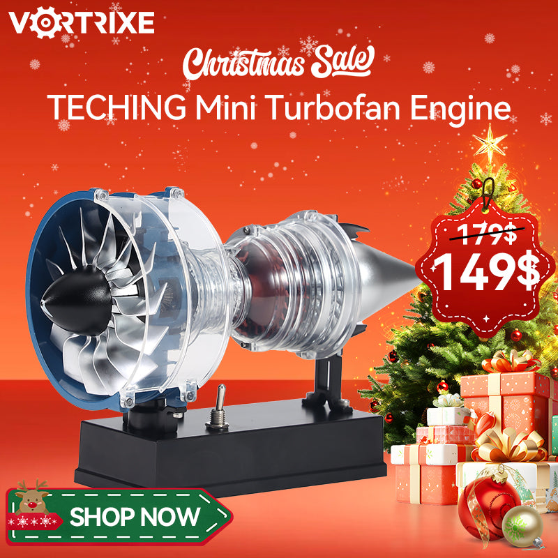 Kits de turboréacteurs d'avion à double corps VORTRIXE &amp; TECHING DIY 