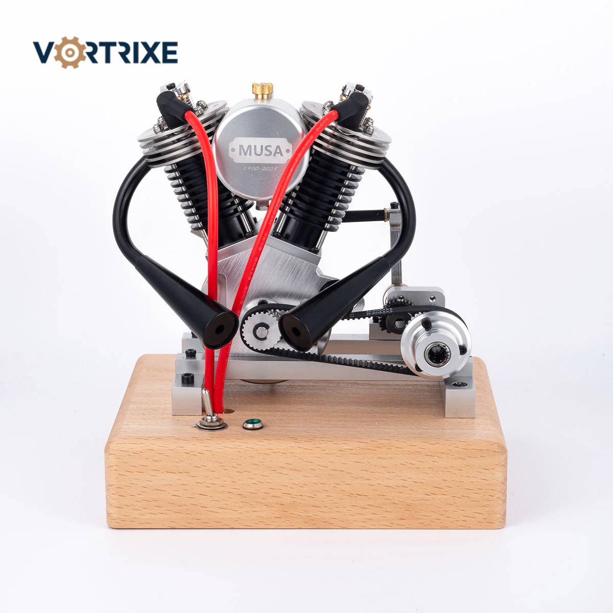 VORTRIXE Motorcycle Mini V-twin Engine V2 Gasoline 4-Stroke Engine Model