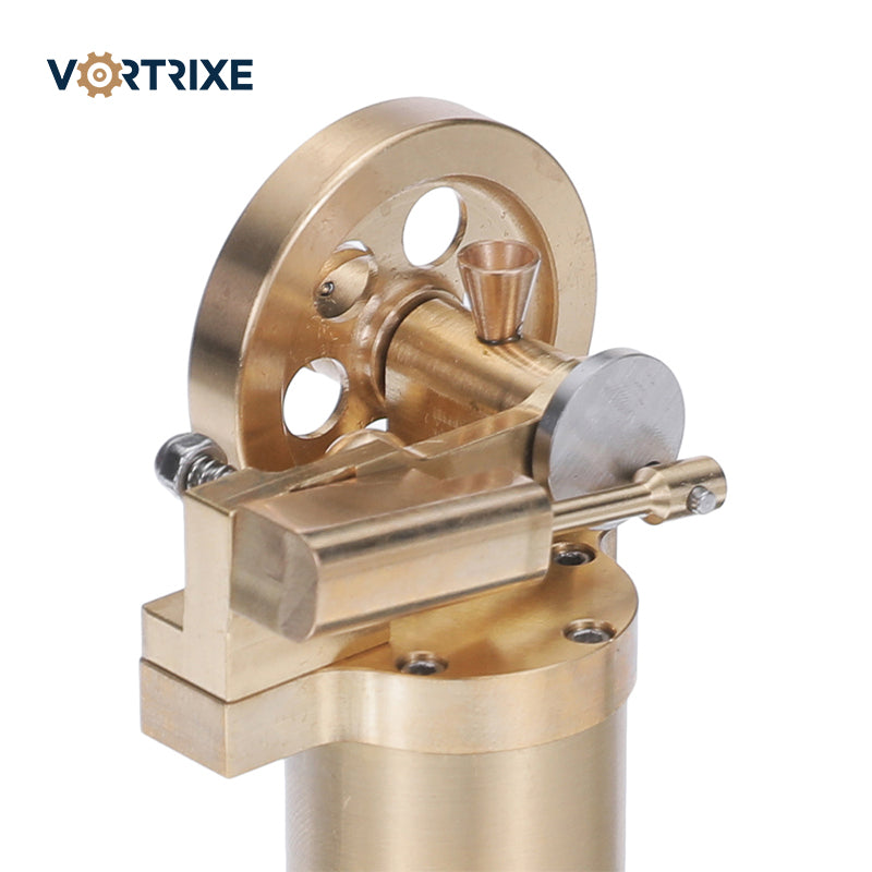 VORTRIXE Mini modèle de machine à vapeur verticale rétro 