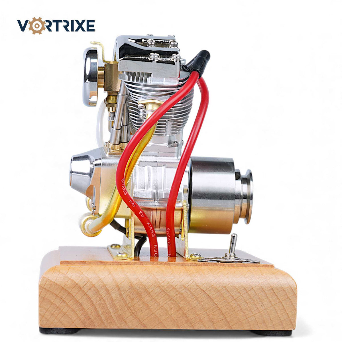 VORTRIXE Wasserkühlungs-Wärmestruktur Mini-Lernmodell mit Benzinmotor 