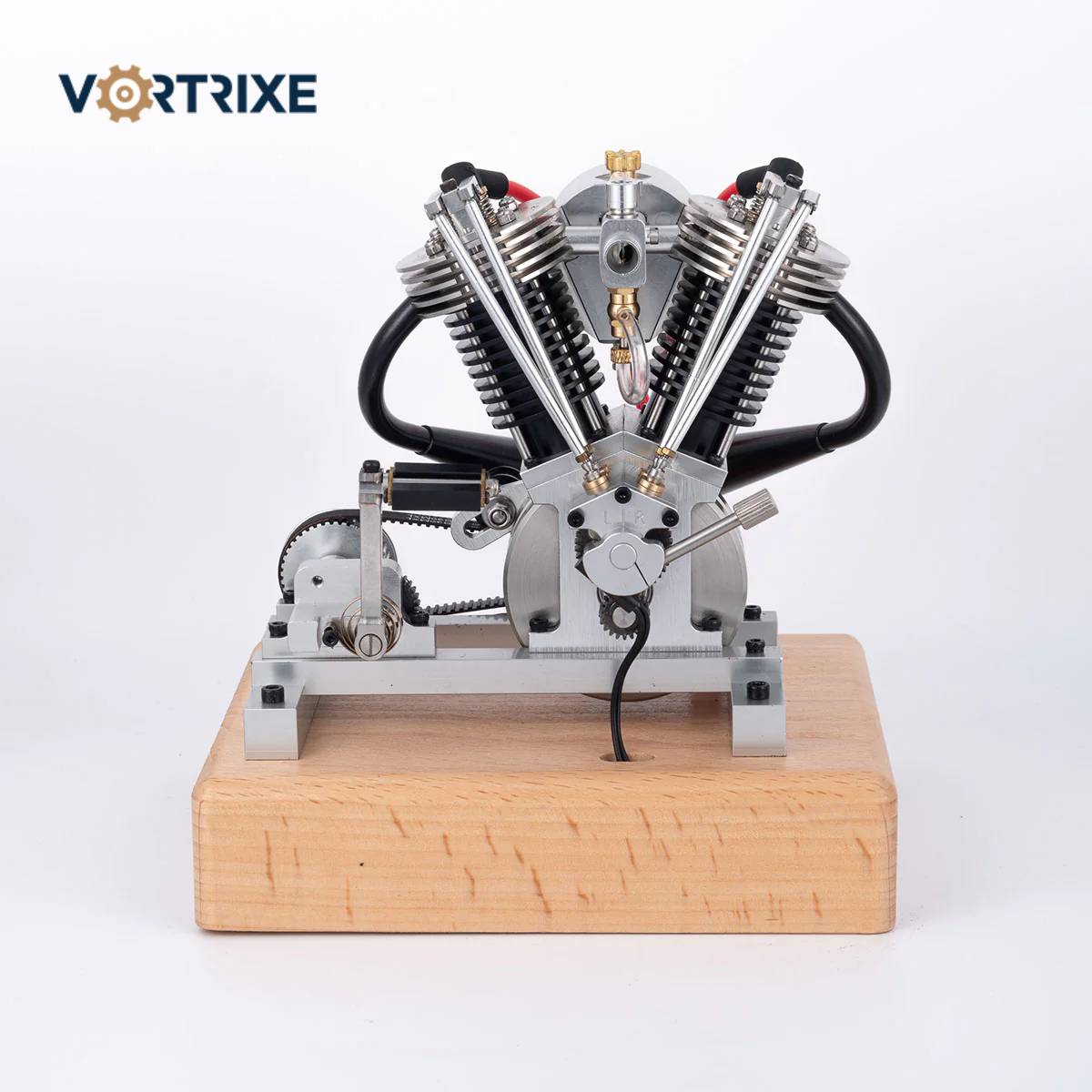 VORTRIXE Motorcycle Mini V-twin Engine V2 Gasoline 4-Stroke Engine Model