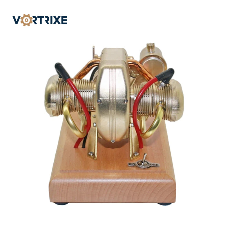 VORTRIXE Mini 2-Cylinder 4-Stroke Motorcycle Gasoline Engine ICE Engine Model