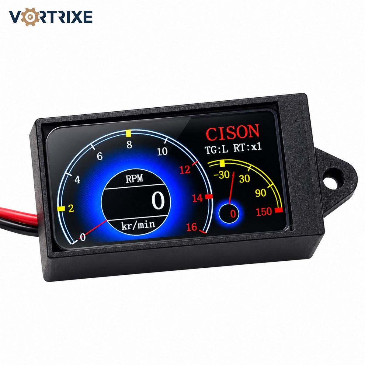 VORTRIXE Multifunctional LCD Tachometer for CISON Engine Model