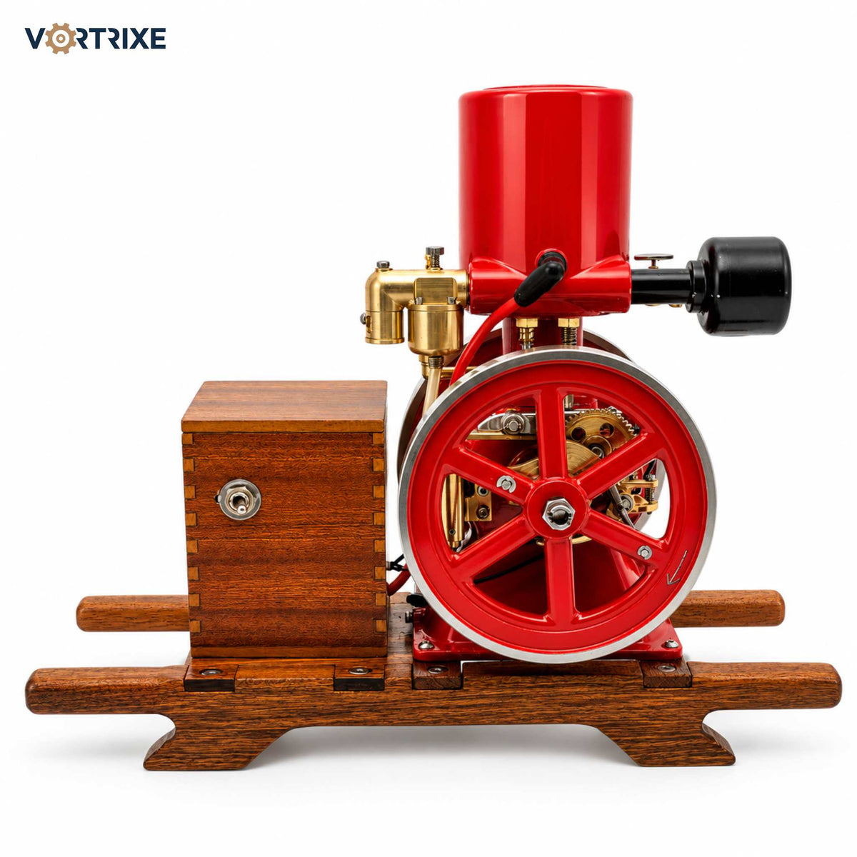 VORTRIXE Wasserkühlungs-Wärmestruktur Mini-Lernmodell mit Benzinmotor 