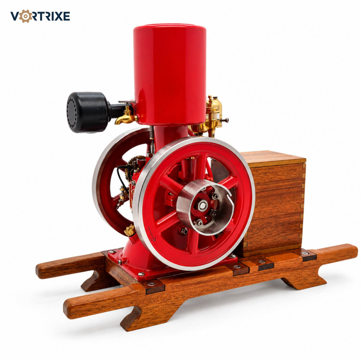 VORTRIXE Wasserkühlungs-Wärmestruktur Mini-Lernmodell mit Benzinmotor 