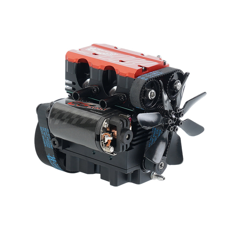 VORTRIXE &amp; TOYAN FS-L200 Motor 2 Zylinder 4 Takt Nitro Motor Modellbausatz 