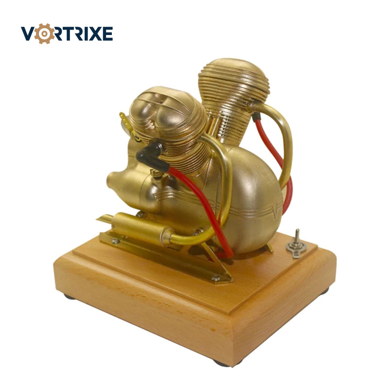 VORTRIXE Mini OHV Horizontal Gasoline Engine V-Twin Four-stroke Motorcycle Engine Model