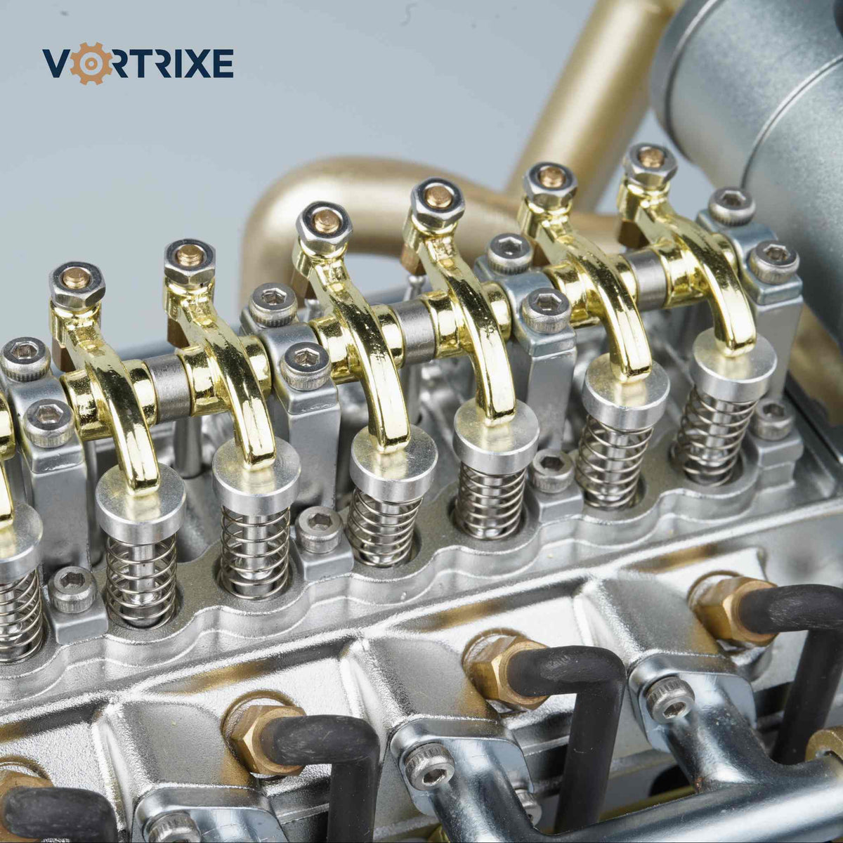 VORTRIXE & TECHING 300+PCS L4-Dieselmotor-Modellbausatz