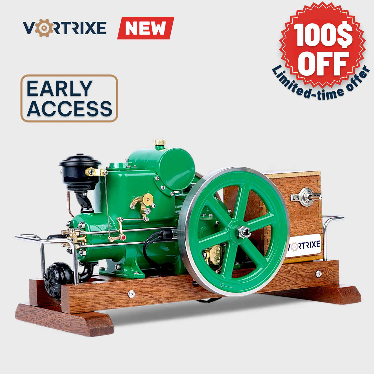 VORTRIXE & OKMO 1110 Classic Yanmar Gasoline Engine Model