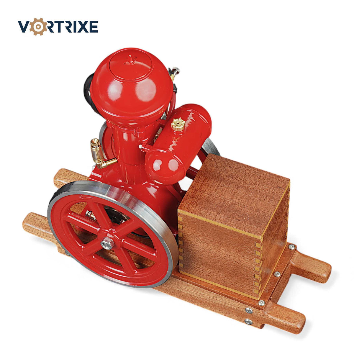 VORTRIXE Wasserkühlungs-Wärmestruktur Mini-Lernmodell mit Benzinmotor 