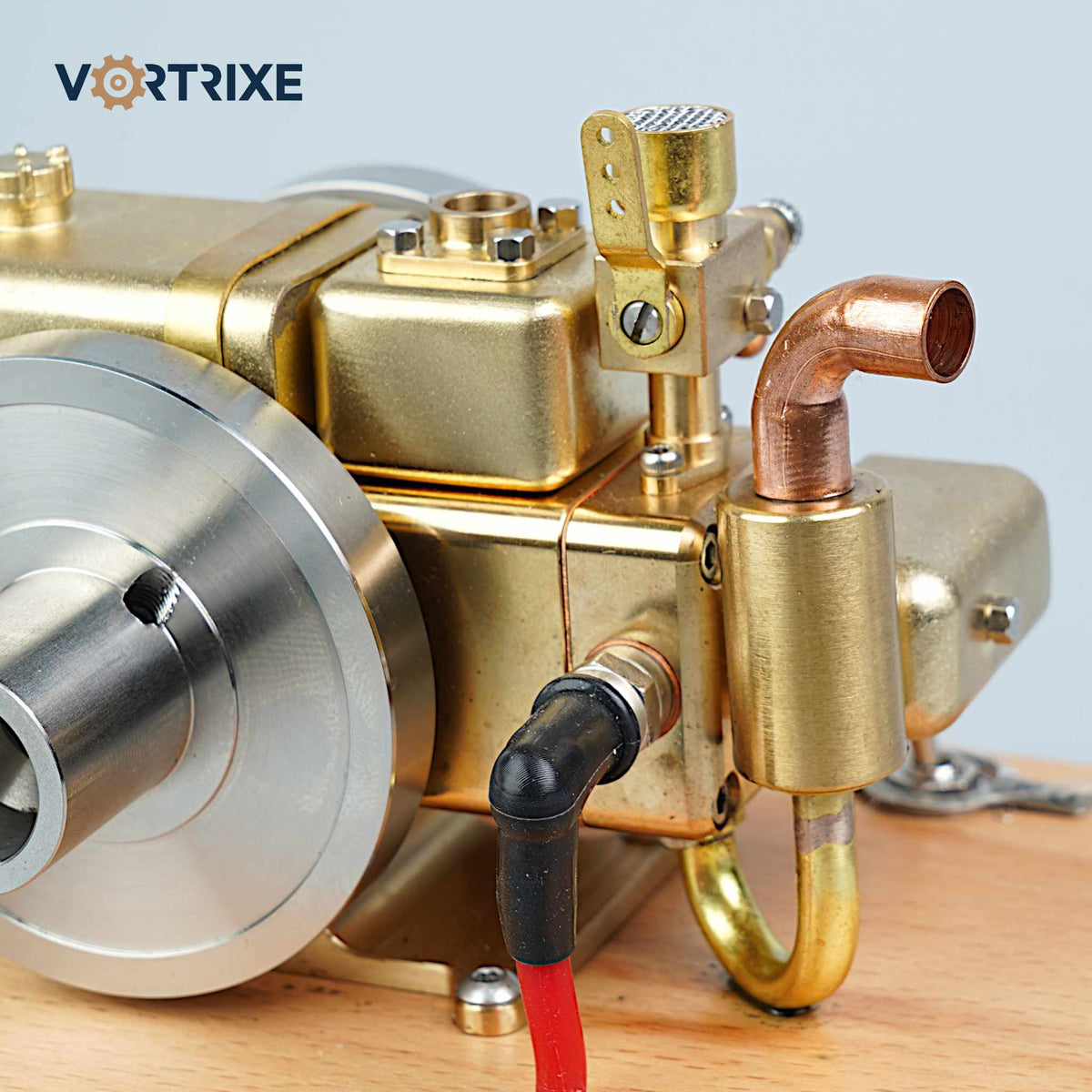 VORTRIXE &amp; OKMO M12 1,6 cm³ Mini-Viertakt-Retro-Benzinmotor mit Wasserkühlung