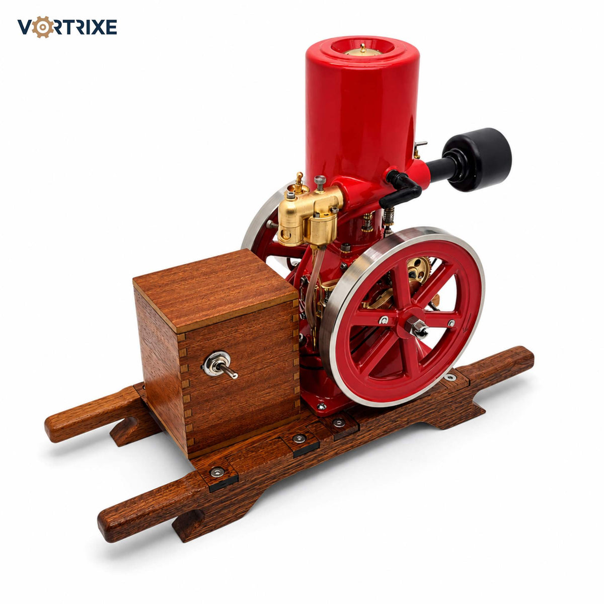 VORTRIXE Wasserkühlungs-Wärmestruktur Mini-Lernmodell mit Benzinmotor 
