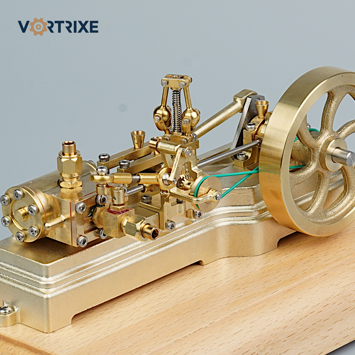 VORTRIXE & OKMO S10 Single-cylinder Reciprocating Double-acting Mill Steam Engine Model