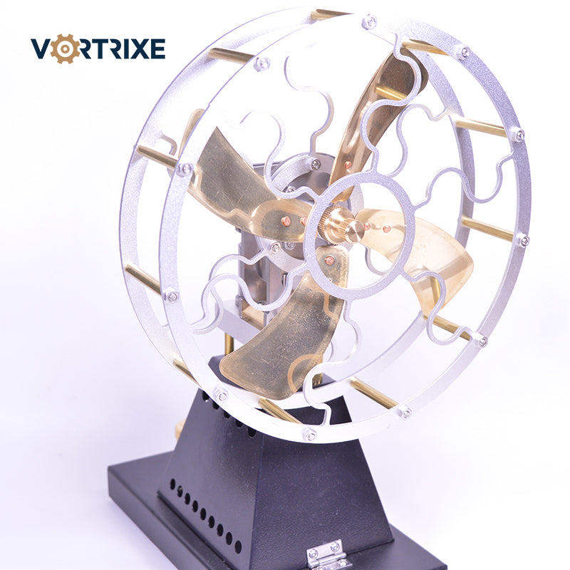 VORTRIXE Heat Powered Thermal Stove Fan Stirling Engine