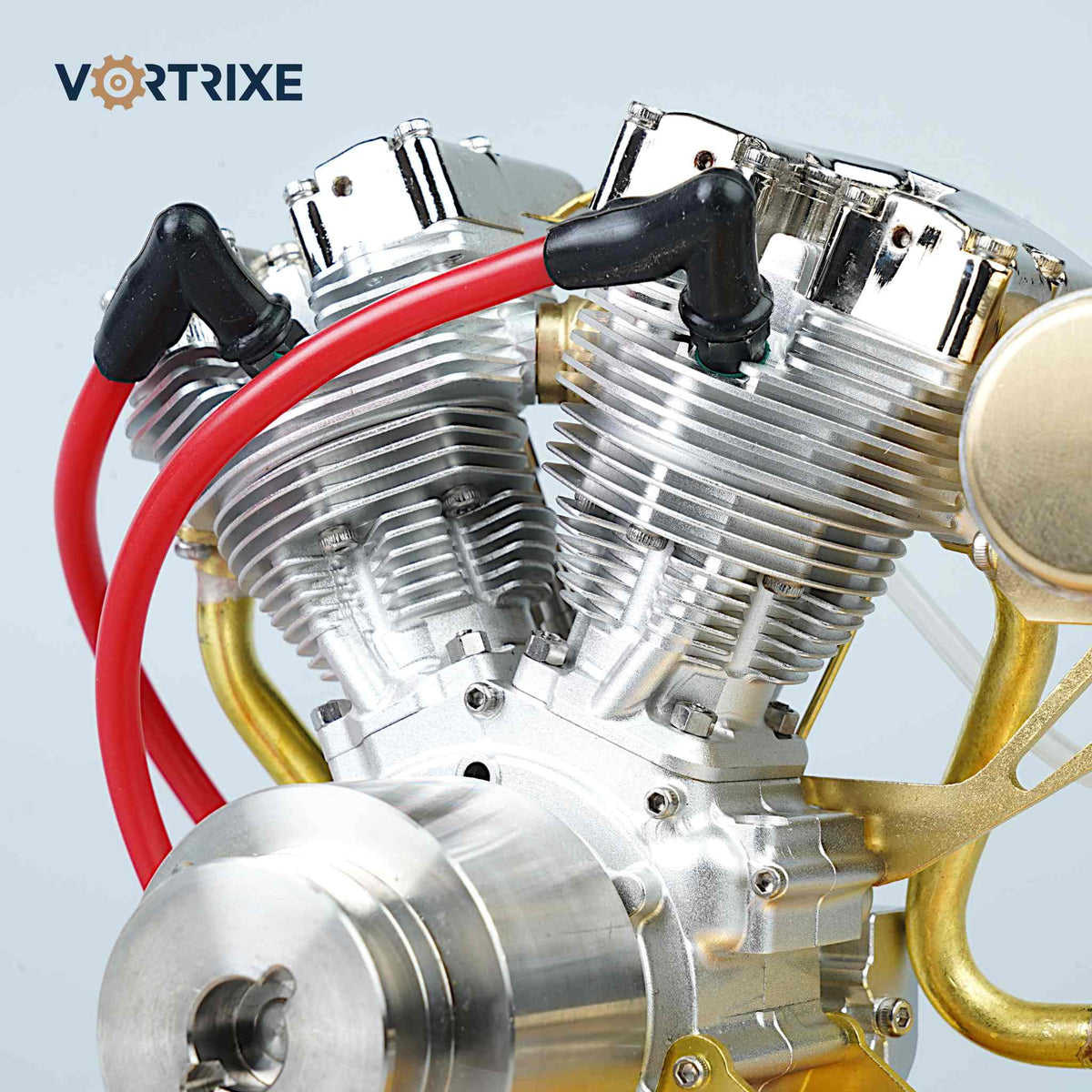 VORTRIXE Wasserkühlungs-Wärmestruktur Mini-Lernmodell mit Benzinmotor 