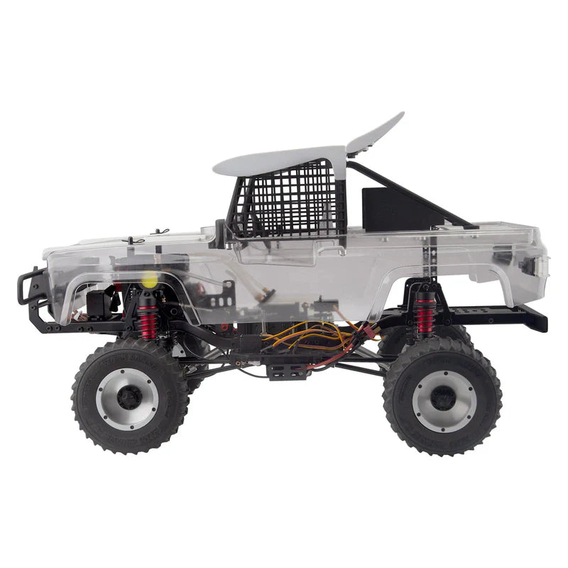 VORTRIXE & X-POWER Sand Cruiser Nitro 1/8 RC Car Desert Rock Crawler DIY Kit with FS-L200 Engine