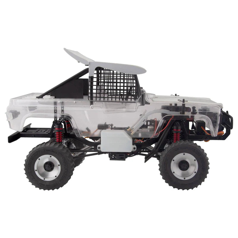 VORTRIXE & X-POWER Sand Cruiser Nitro 1/8 RC Car Desert Rock Crawler DIY Kit with FS-L200 Engine