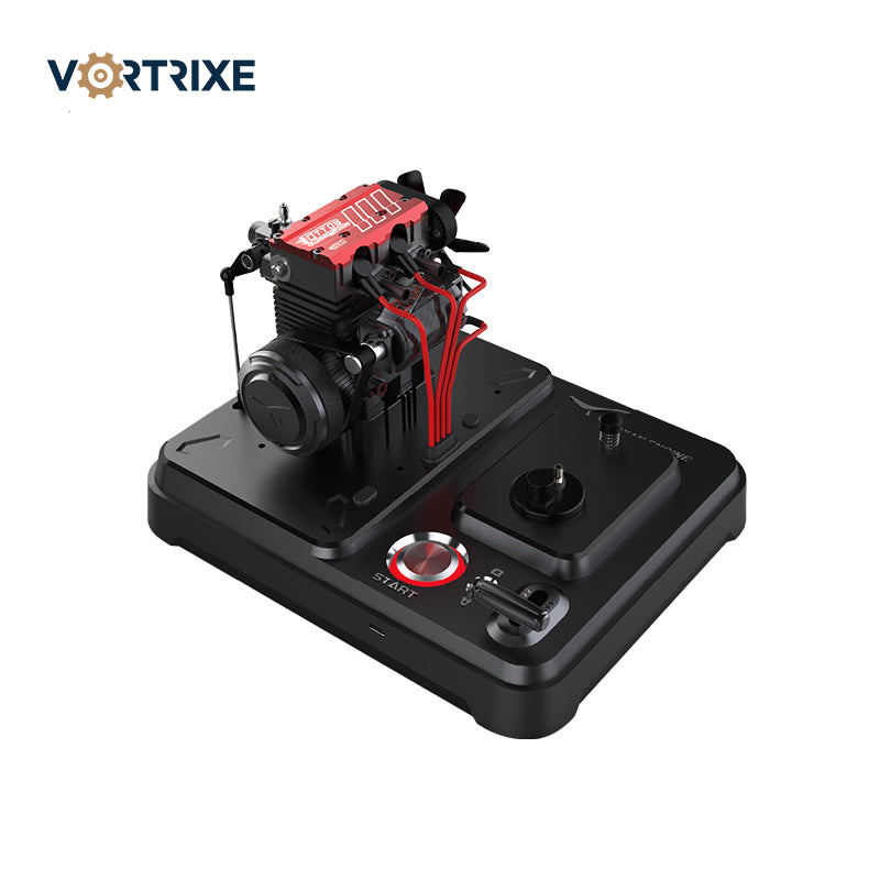 VORTRIXE &amp; TOYAN FS S100AT Прозрачный нитрометаноловый бензиновый двигатель RC 