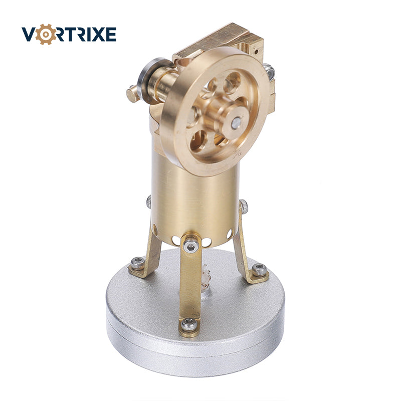 VORTRIXE Mini modèle de machine à vapeur verticale rétro 