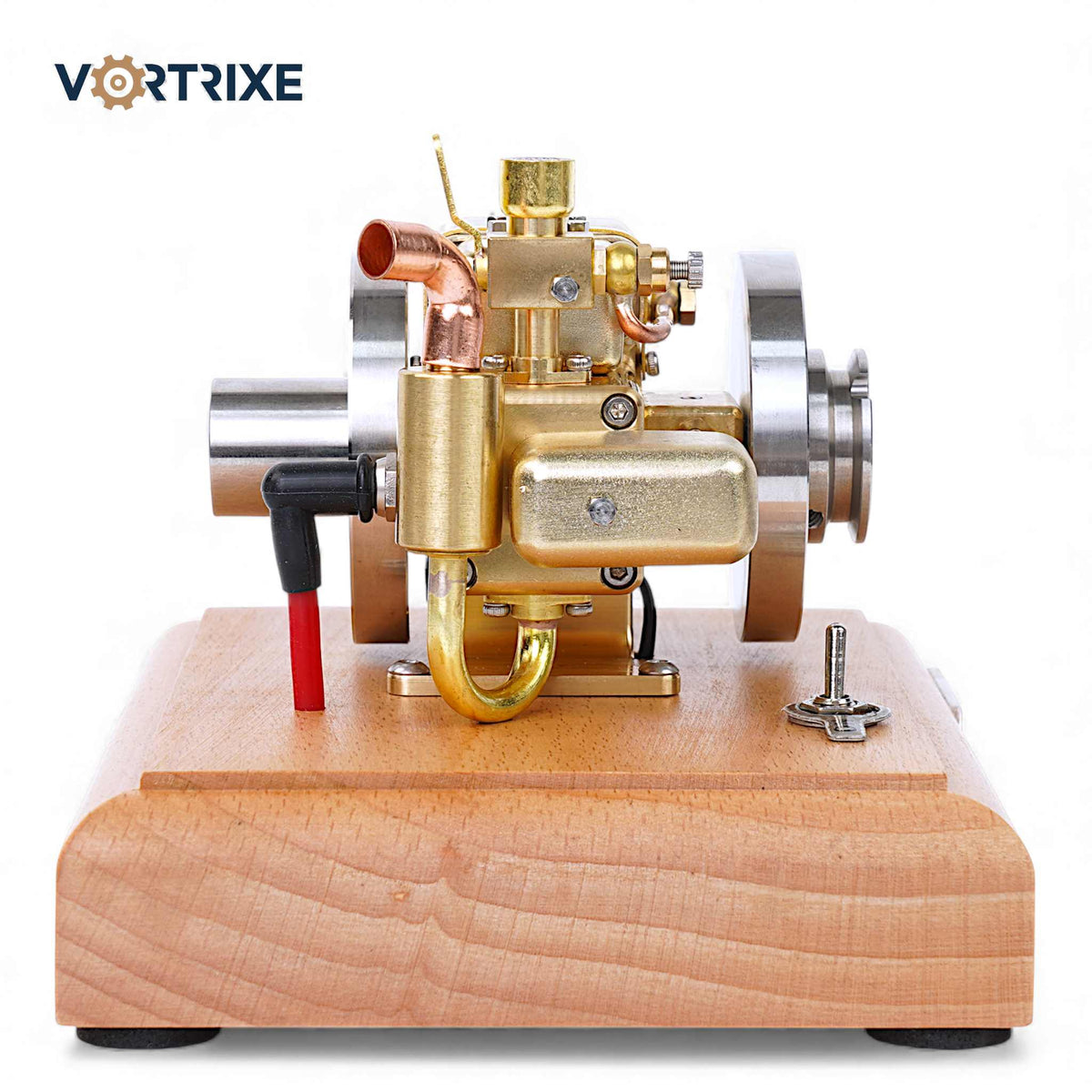 VORTRIXE &amp; OKMO M12 1,6 cm³ Mini-Viertakt-Retro-Benzinmotor mit Wasserkühlung
