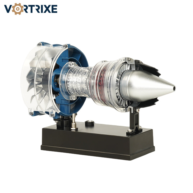 VORTRIXE & TECHING DIY Metal Electric Mini Turbofan Engine Kits for STEM Education