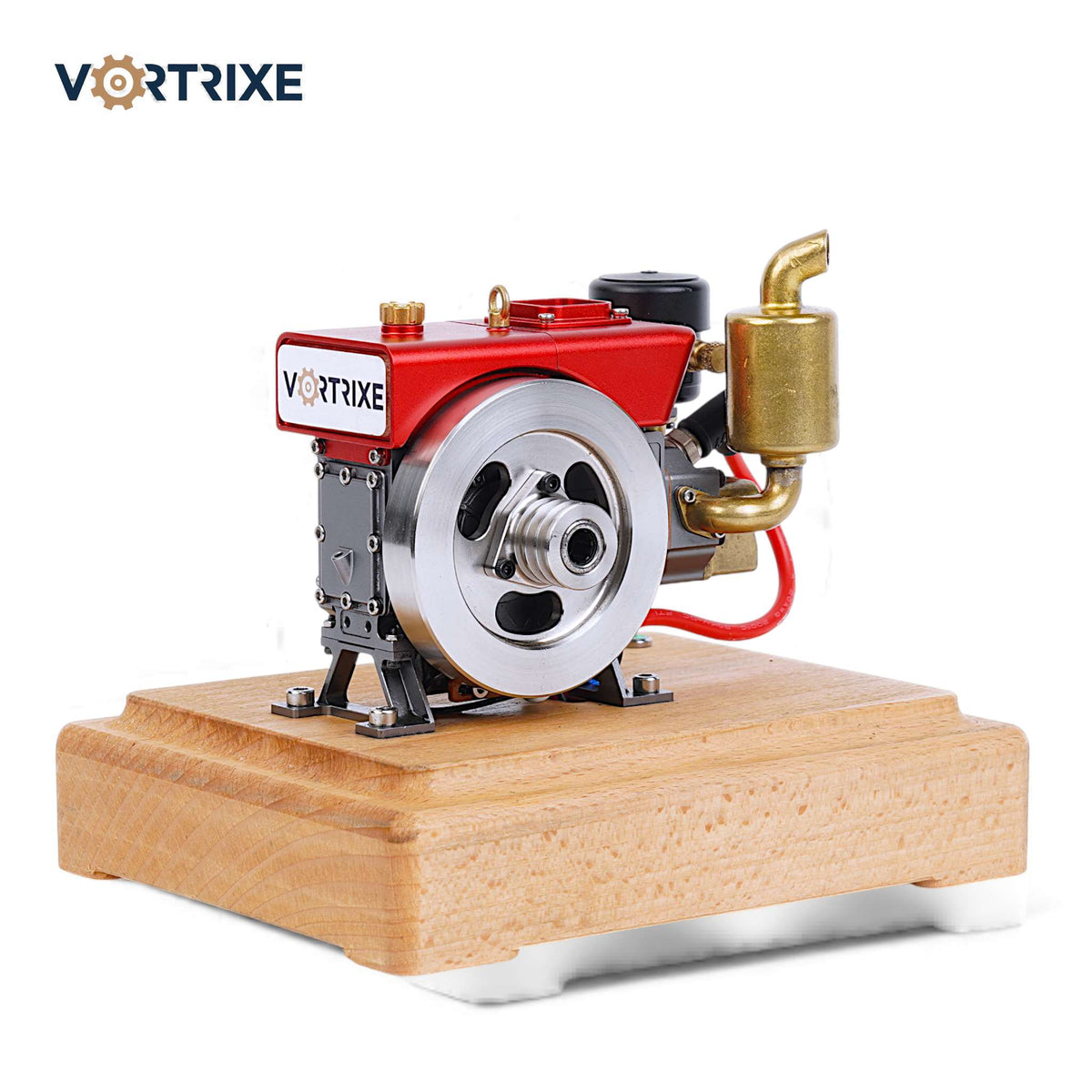 VORTRIXE Mini 4-Stroke Gas Engine Model – 2.6cc Single-Cylinder Motor