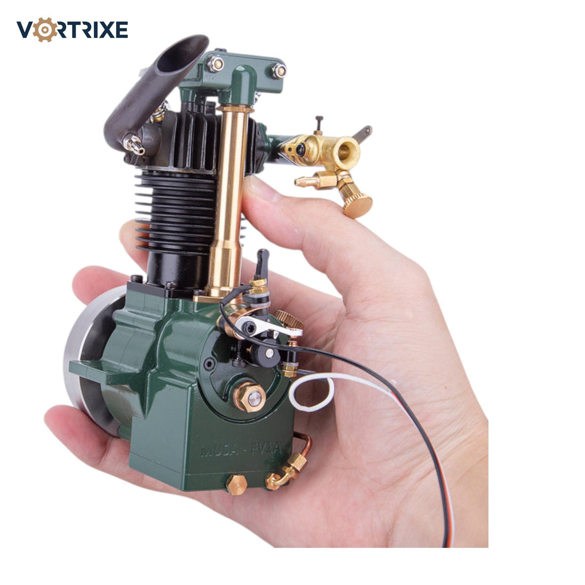 VORTRIXE Wasserkühlungs-Wärmestruktur Mini-Lernmodell mit Benzinmotor 