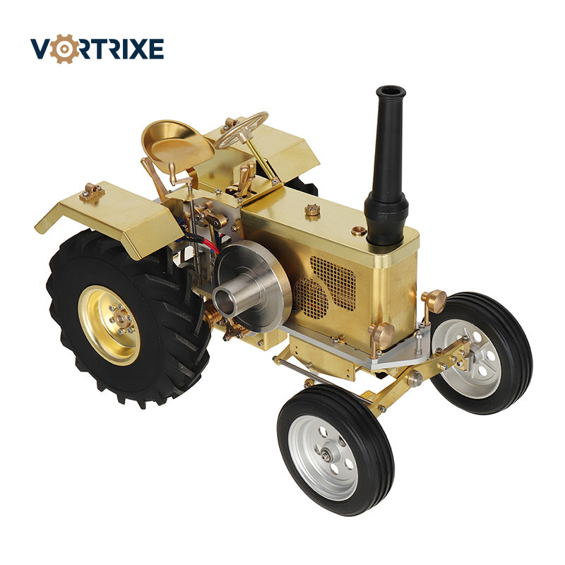 VORTRIXE Tractor Model Toy Air Cooled Single Cylinder Gasoline Engine Model