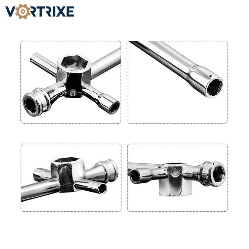 VORTRIXE ME-8 Spark Plug Removal Tool with 8mm Hex Socket - Model Engine DIY Spark Plug Removal Tool