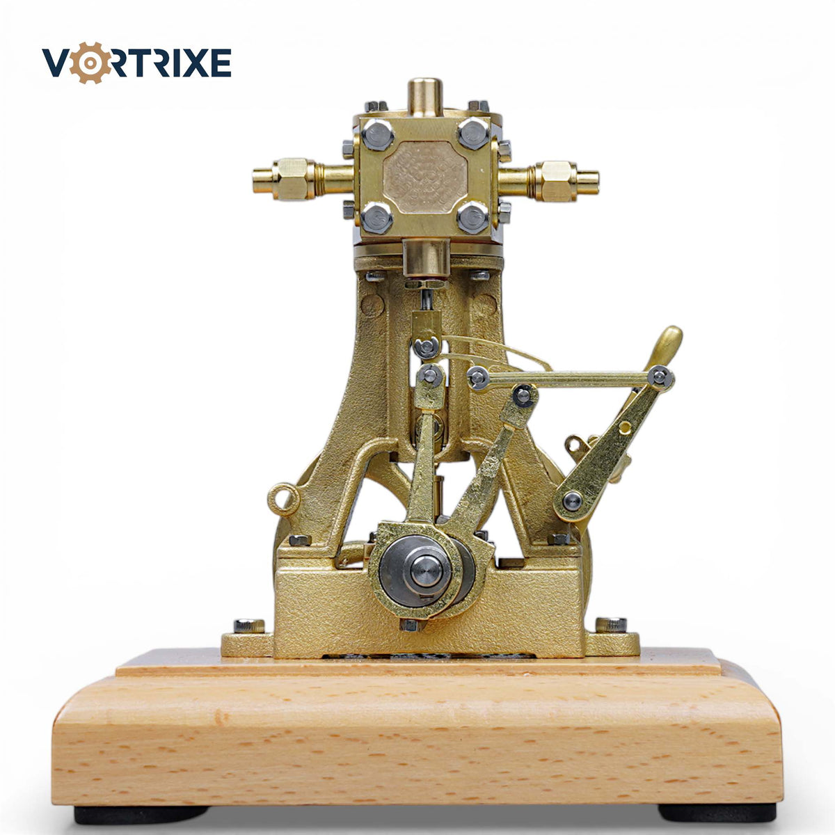 VORTRIXE &amp; OKMO M31B Mini Retro Hubkolben-Doppelwirkungs-Dampfmaschinenmodell