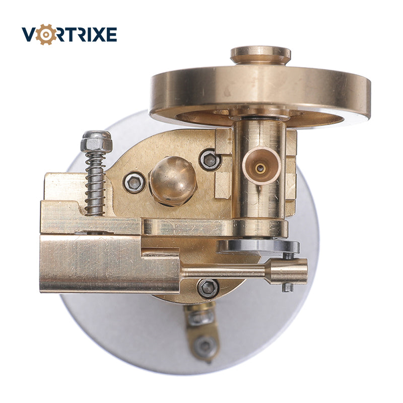 VORTRIXE Mini modèle de machine à vapeur verticale rétro 