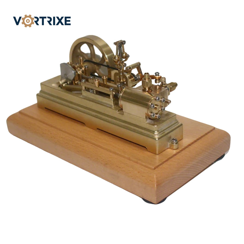 VORTRIXE Reciprocating Single-cylinder Double-acting Mill Steam Engine Model Toys