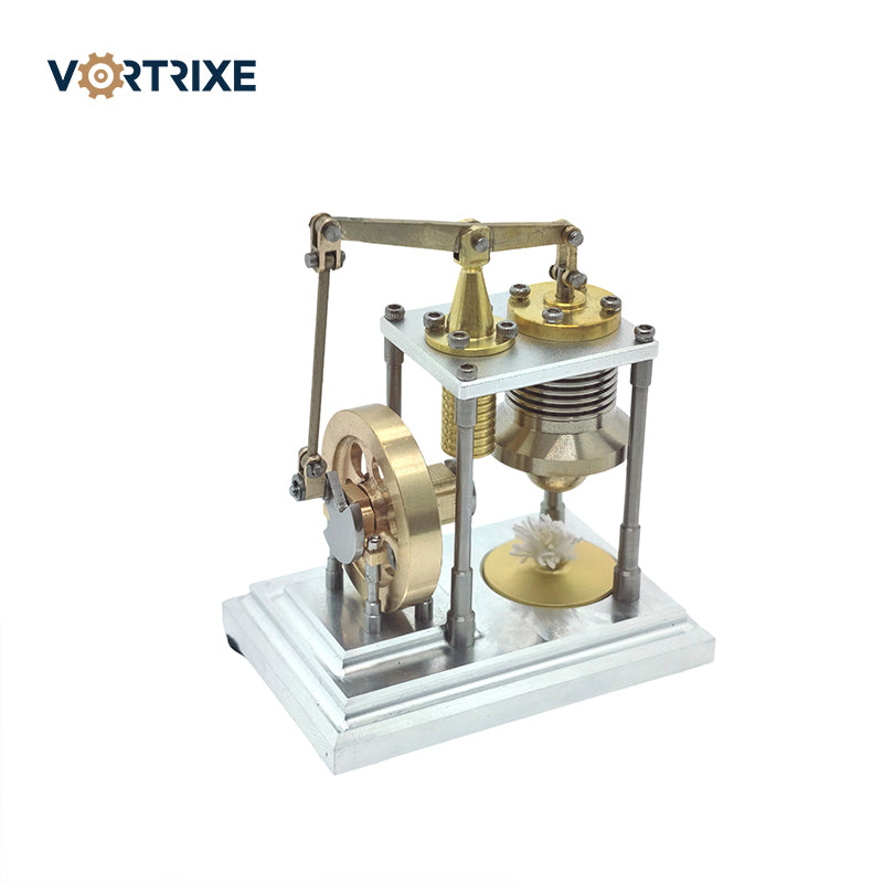 VORTRIXE Mini Retro Hot Vertical Stirling Engine Model