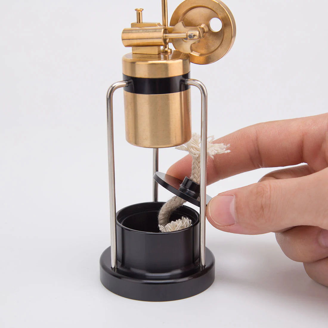 VORTRIXE Mini-Retro-Vertikal-Dampfmaschinenmodell 