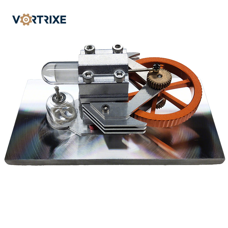 VORTRIXE Horizontal Single Stirling Engine Model Toy