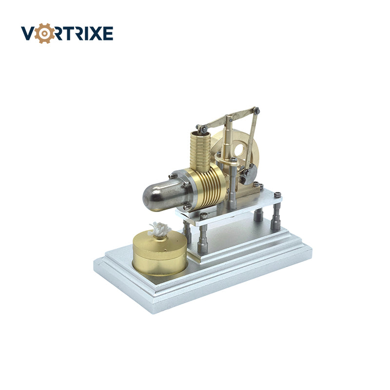Modèle de moteur Stirling horizontal chaud VORTRIXE J06H à faire soi-même 