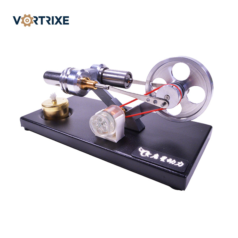 VORTRIXE Electricity Generator with LED Light Unassembled Engine Kit