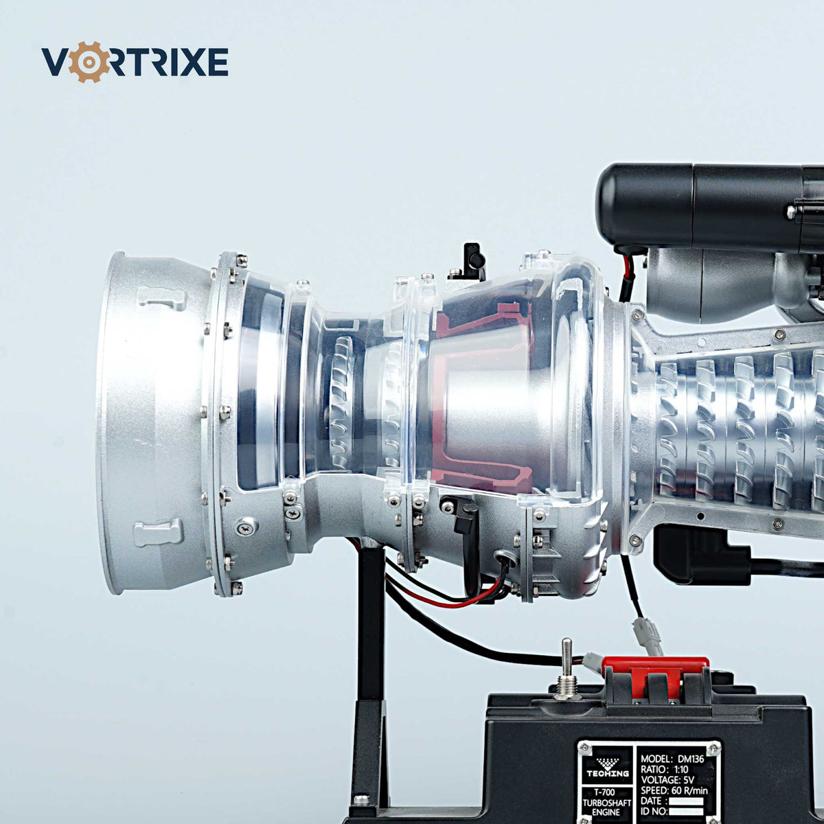 VORTRIXE &amp; TECHING DIY-Bausätze für zweiwellige Flugzeug-Turbofan-Triebwerke 