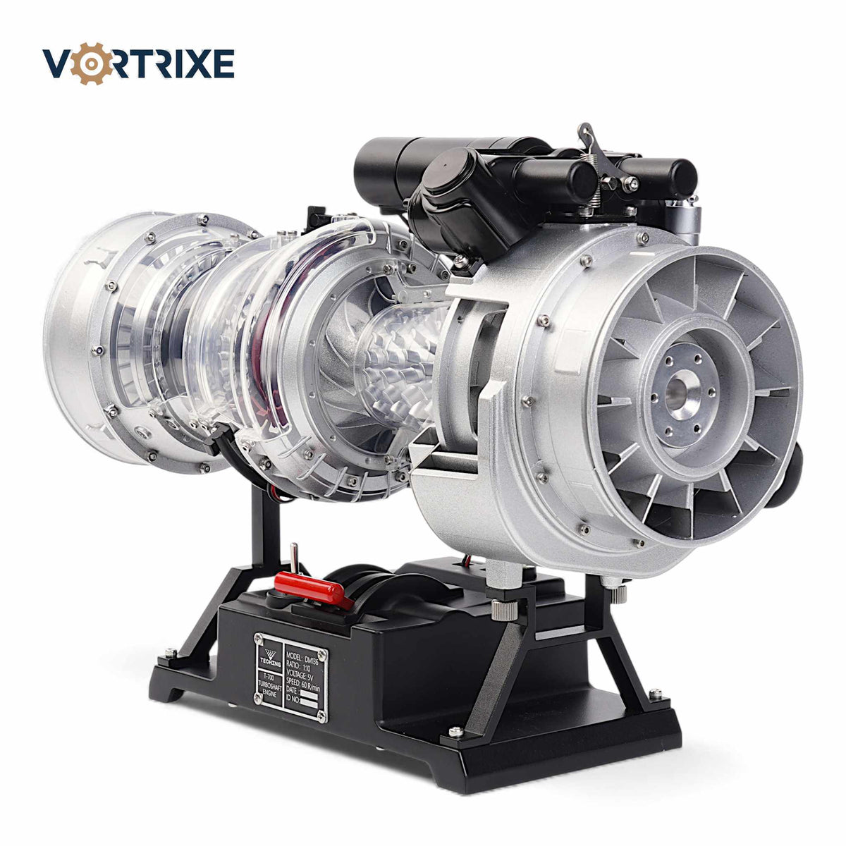 VORTRIXE &amp; TECHING DIY-Bausätze für zweiwellige Flugzeug-Turbofan-Triebwerke 