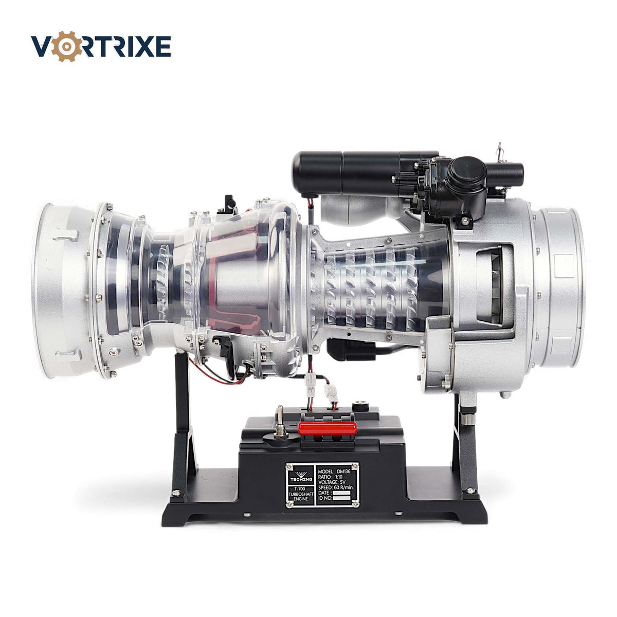 VORTRIXE &amp; TECHING DIY-Bausätze für zweiwellige Flugzeug-Turbofan-Triebwerke 