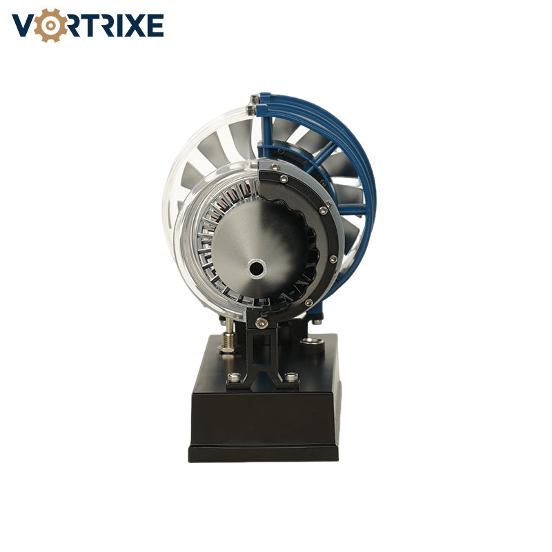 VORTRIXE & TECHING DIY Metal Electric Mini Turbofan Engine Kits for STEM Education