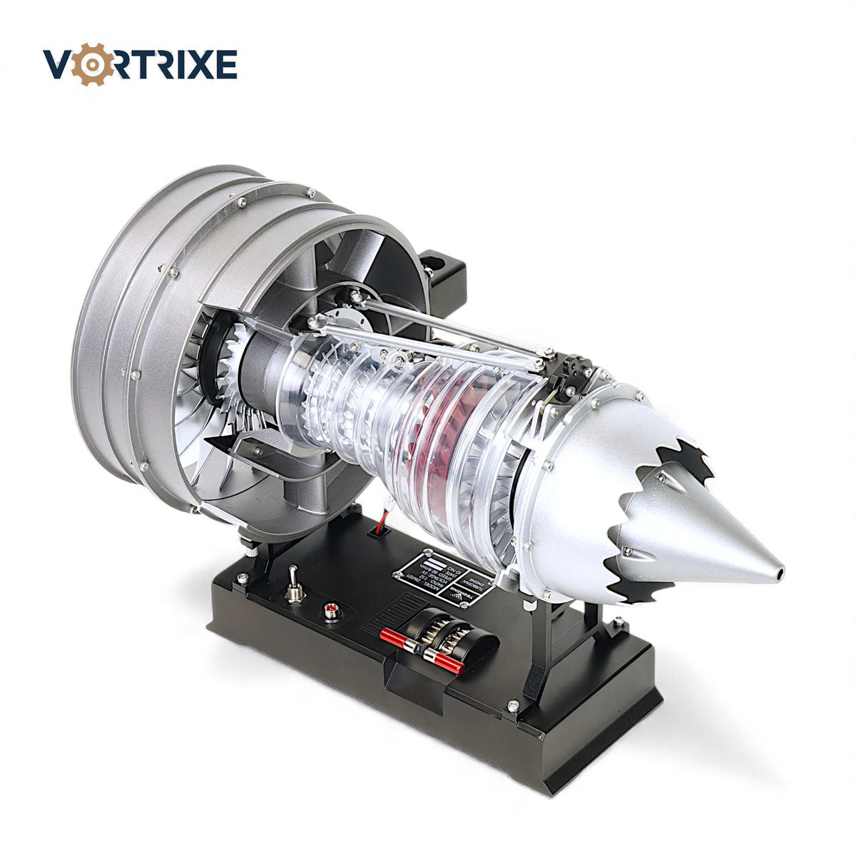 VORTRIXE &amp; TECHING DIY-Bausätze für zweiwellige Flugzeug-Turbofan-Triebwerke 